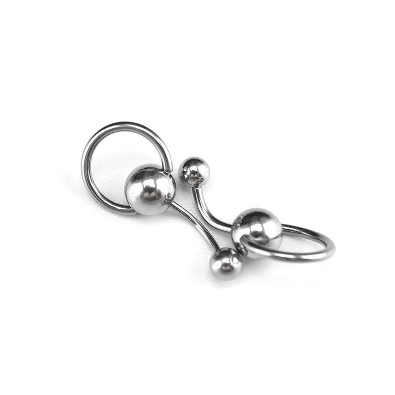 ETSY 4534951951 | IMAGE 8 | Spinning Ball Titanium Belly Ring