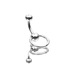 ETSY 4534951951 | IMAGE 9 | Spinning Ball Titanium Belly Ring