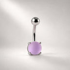 ETSY 4534971642 | IMAGE 8 | Aurora CZ Titanium Belly Ring