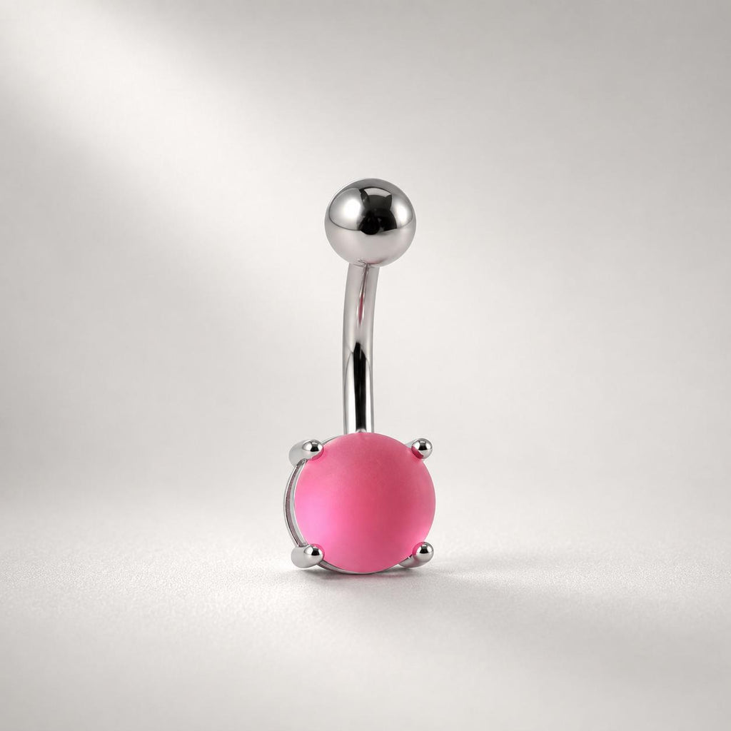 ETSY 4534971642 | IMAGE 9 | Aurora CZ Titanium Belly Ring