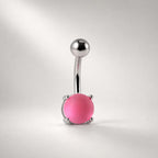 ETSY 4534971642 | IMAGE 9 | Aurora CZ Titanium Belly Ring