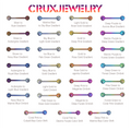 Titanium Magic Color Shift Anodizing | Design Your Own Color - Titanium Magic Color Shift Anodizing | Design Your Own Color - Multicolor Gradient
