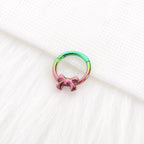 Titanium Bow Septum Clicker detail 5