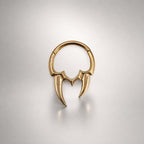 Titanium Double Fang Septum Clicker detail 6