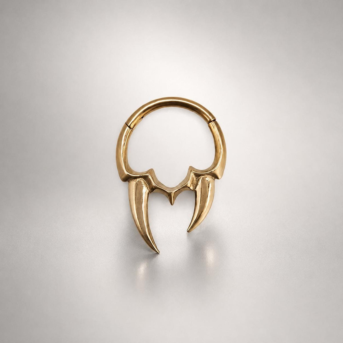 Titanium Double Fang Septum Clicker detail 6