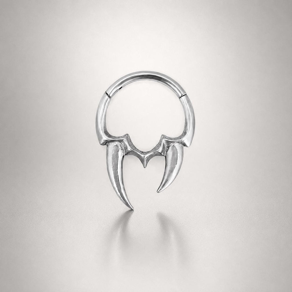 Titanium Double Fang Septum Clicker detail 7