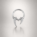 Titanium Double Fang Septum Clicker detail 7
