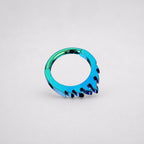 Titanium Dripping Septum Clicker detail 6