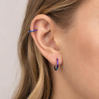 Titanium Geometric Faceted Septum Clicker detail 2