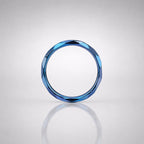 Titanium Geometric Faceted Septum Clicker detail 7