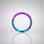 Titanium Geometric Faceted Septum Clicker detail 8