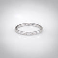 Titanium Baguette CZ Septum Clicker detail 4