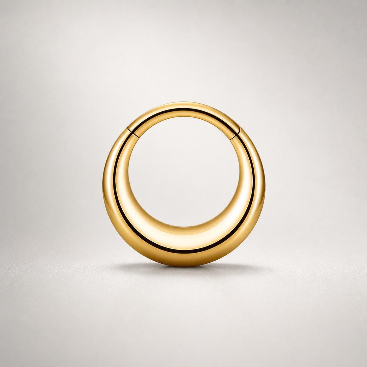 Titanium Crescent Septum Clicker detail 10