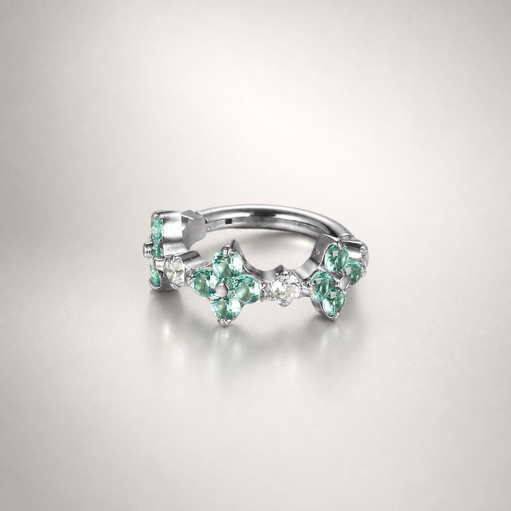 Titanium Moon Star Septum Clicker detail 16