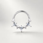 Titanium Star Septum Clicker detail 8