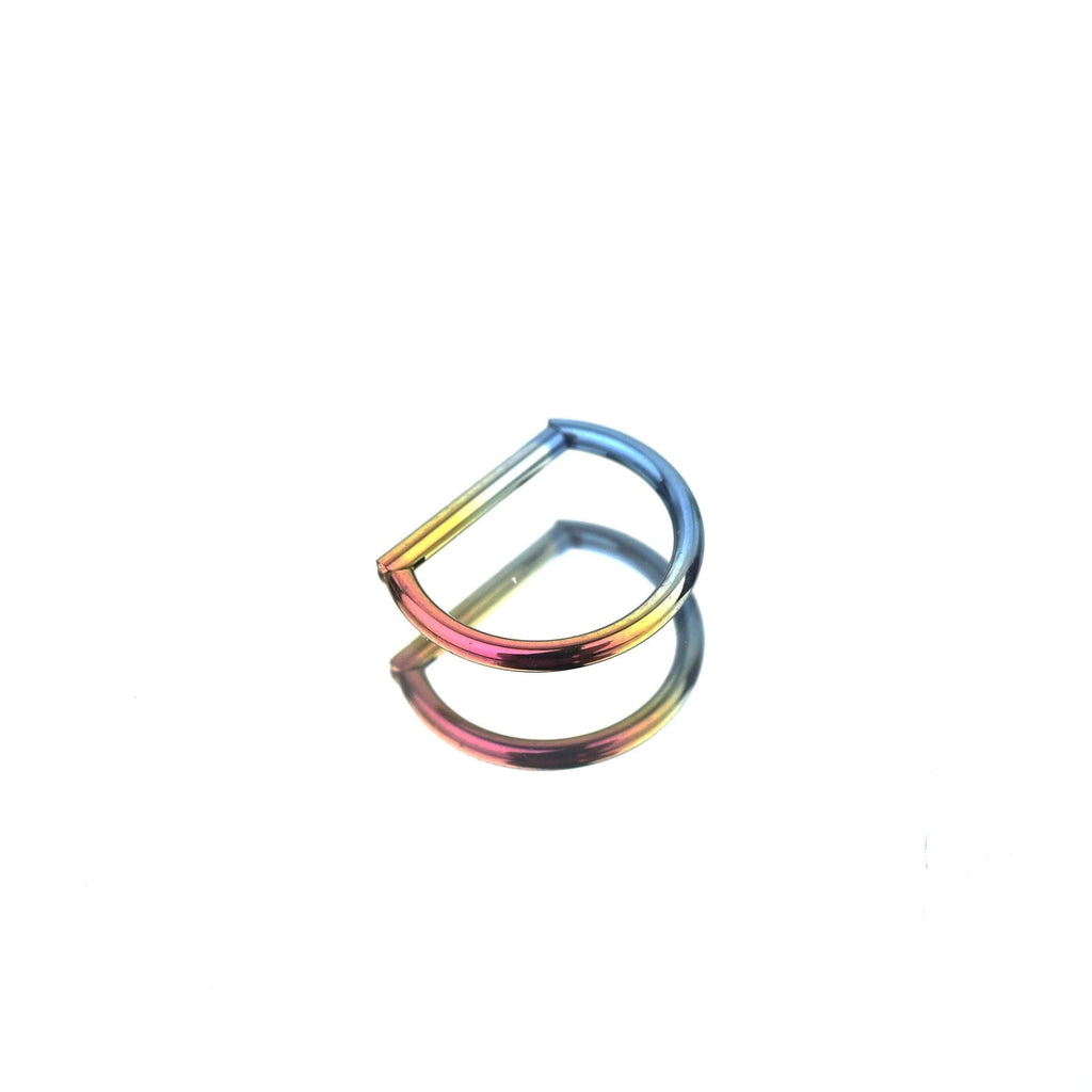 Titanium D-Shape Septum Clicker detail 4