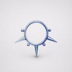 Titanium Spike & Ball Septum Clicker detail 9