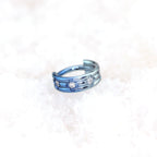 Titanium Four-Leaf Clover Septum Clicker detail 5