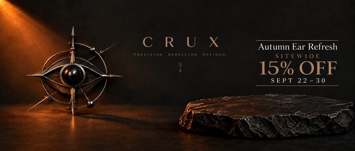 CRUX Autumn Ear Refresh DARK World sitewide 15% off September 22 to 30, 2026