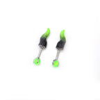 CRUX - PAIR OF Satan Demon Horn Titanium Cartilage Studs - product image 2