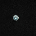 ETSY 4553729999 | IMAGE 5 | Emerald Green Moissanite Flat Back Stud