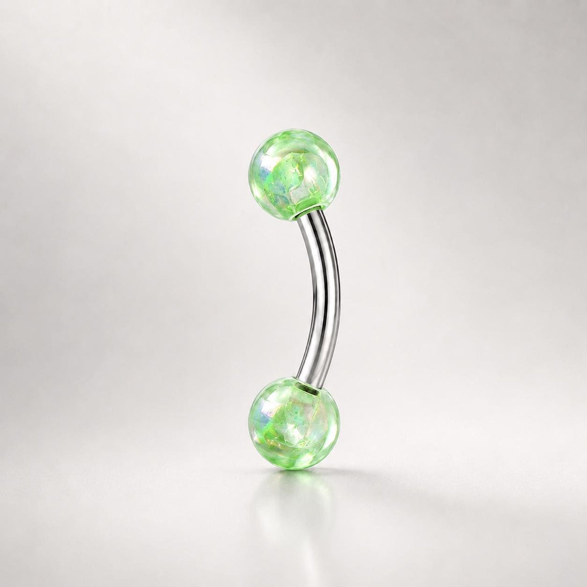 ETSY 4531338574 | IMAGE 3 | Candy Ball Titanium Eyebrow Barbell