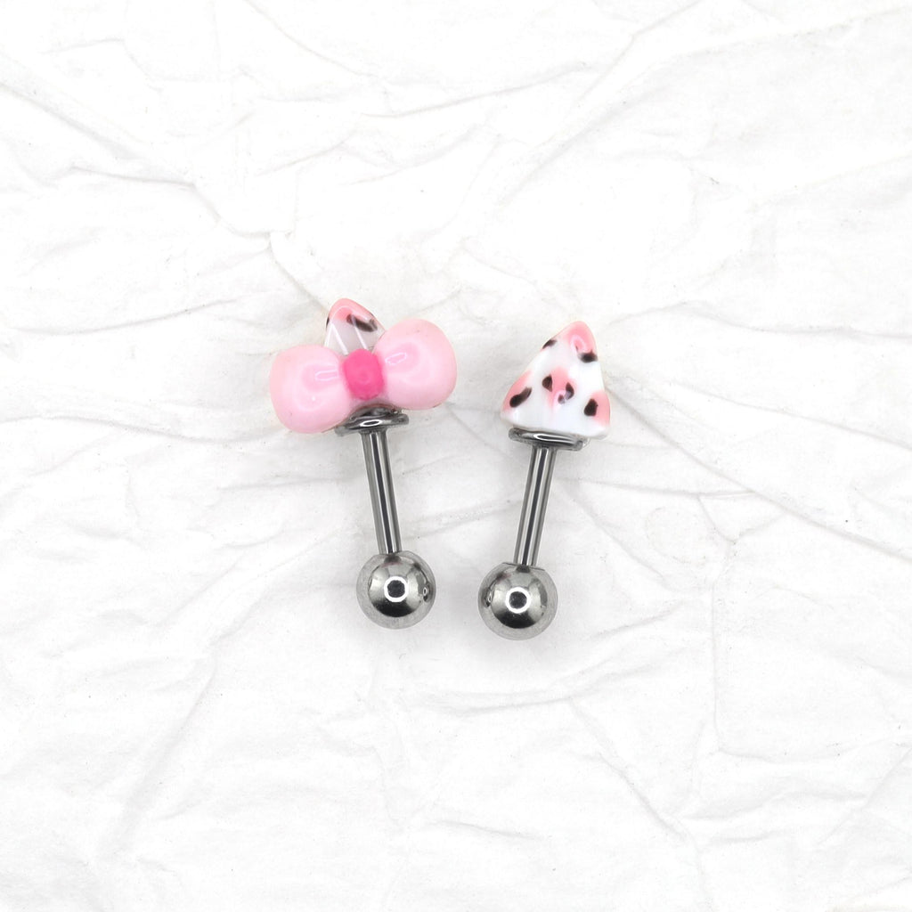Bow & Cat Ear Set Blush Ribbon detail 11