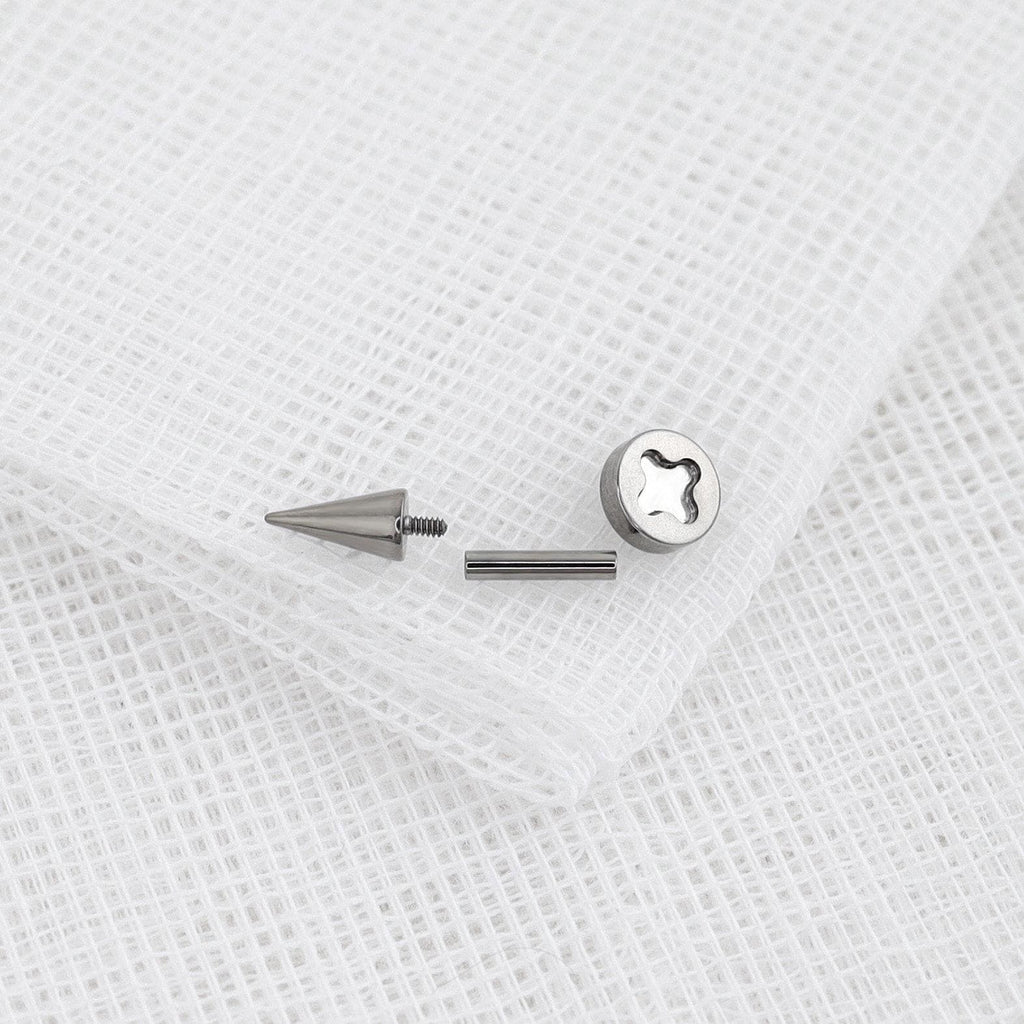 ETSY 4568766621 | IMAGE 7 | Screw Head & Bone Spike-Back Stud