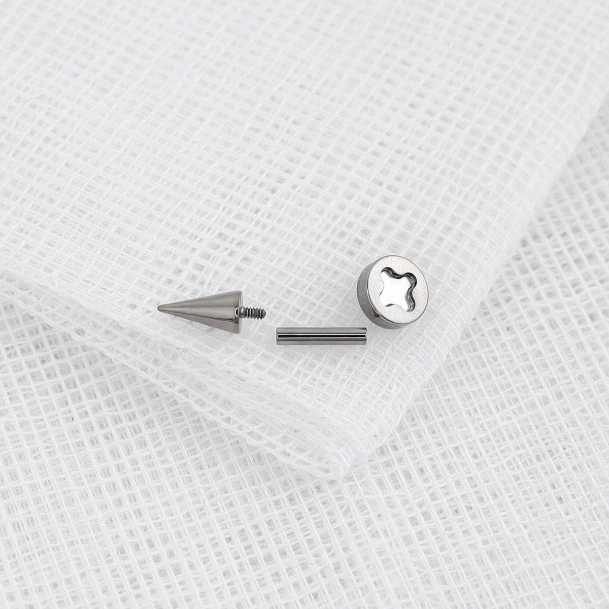 ETSY 4568766621 | IMAGE 7 | Screw Head & Bone Spike-Back Stud