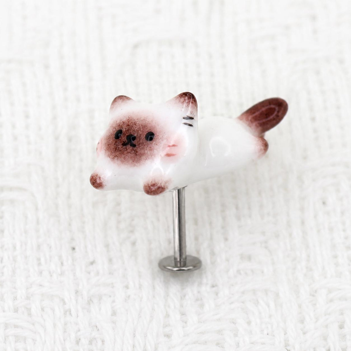 Cat, Paw & Fish Stud Collection detail 6