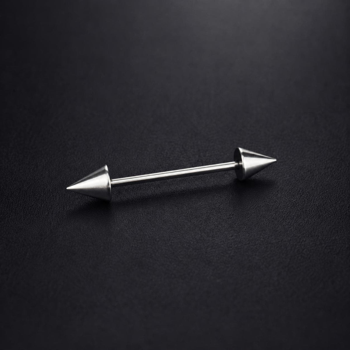ETSY 4569315919 | IMAGE 10 | Double Spike & Chain Barbell