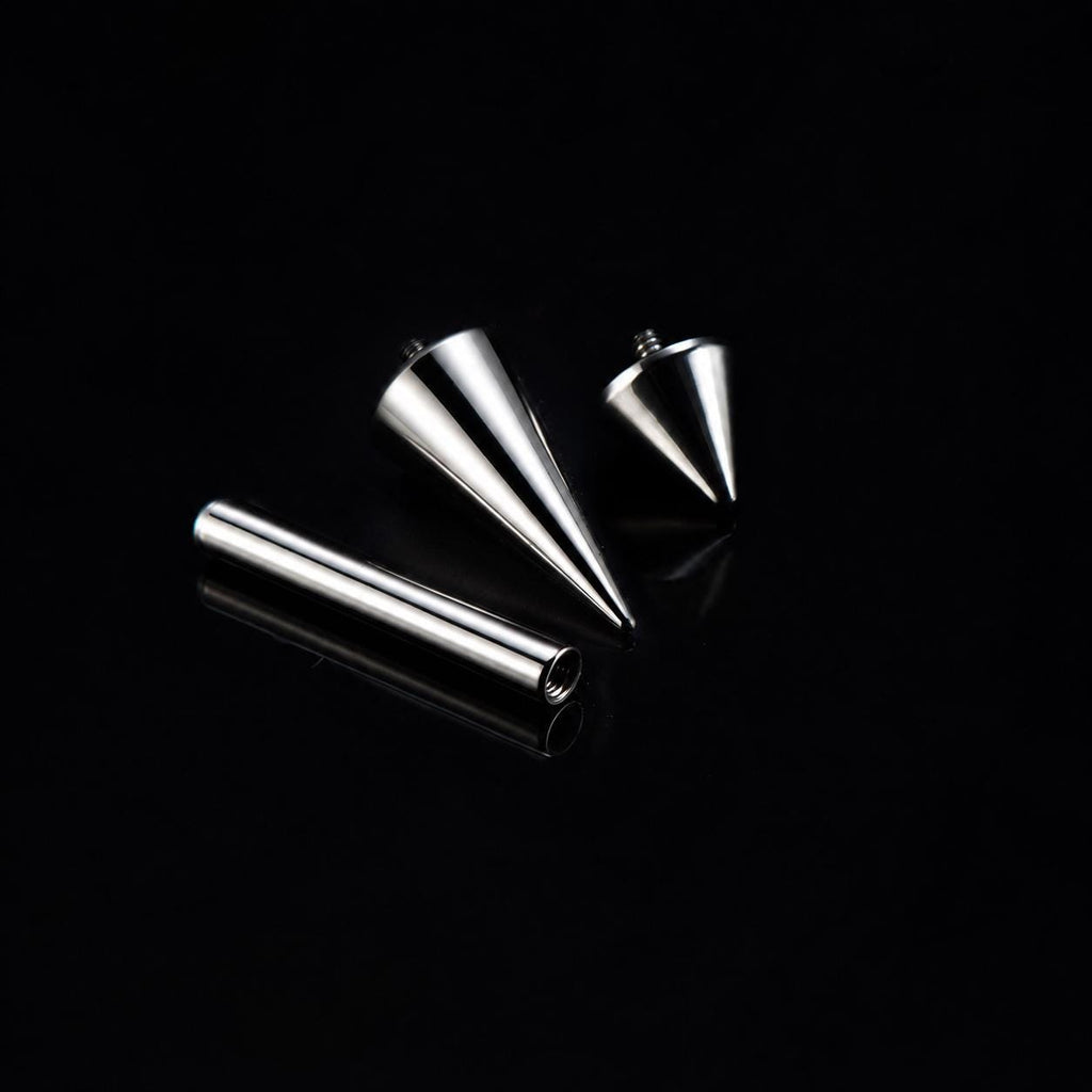 ETSY 4569315919 | IMAGE 11 | Double Spike & Chain Barbell