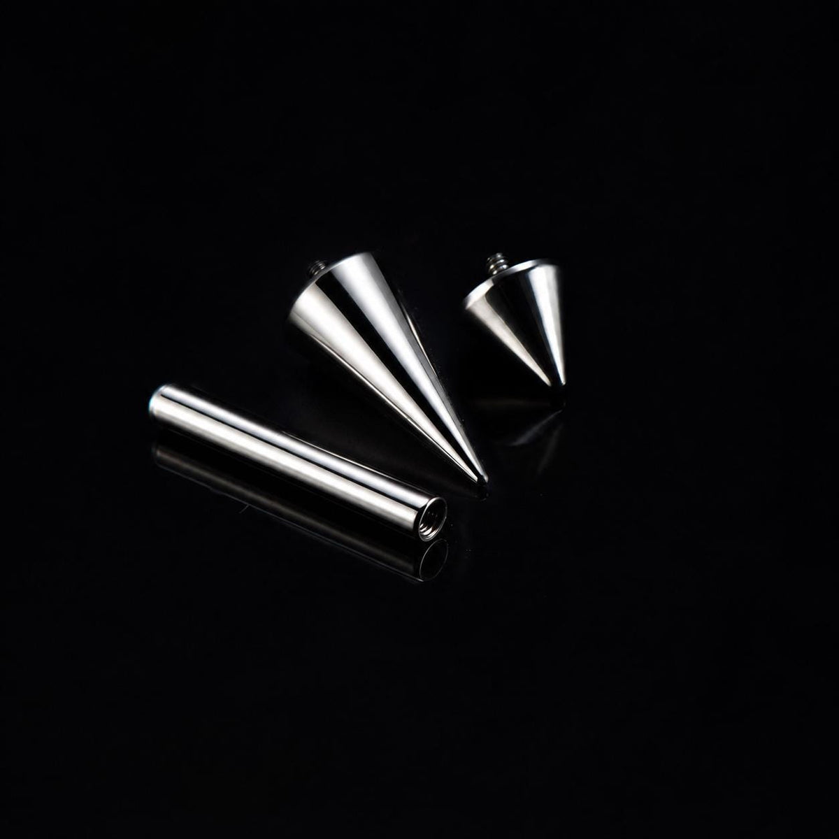 ETSY 4569315919 | IMAGE 11 | Double Spike & Chain Barbell