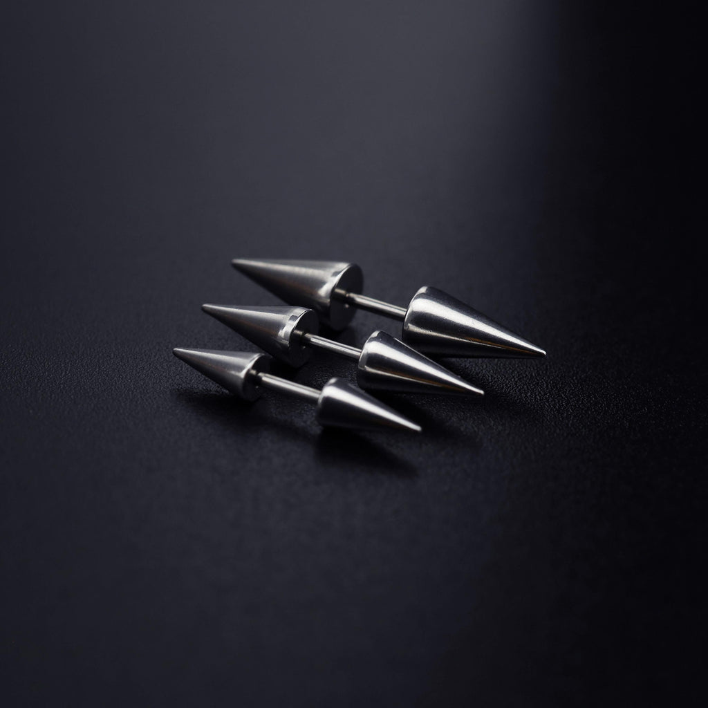 ETSY 4569315919 | IMAGE 12 | Double Spike & Chain Barbell