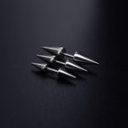 ETSY 4569315919 | IMAGE 12 | Double Spike & Chain Barbell