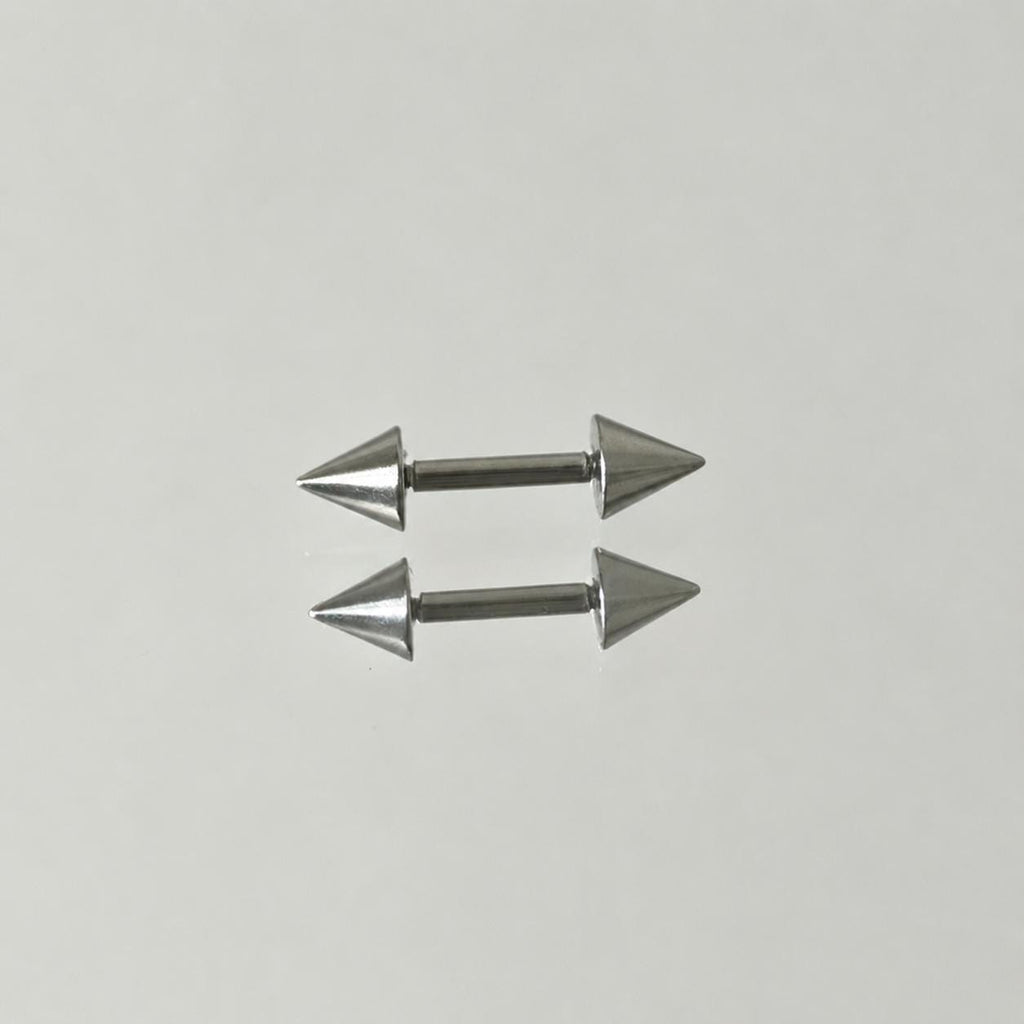 ETSY 4569315919 | IMAGE 17 | Double Spike & Chain Barbell