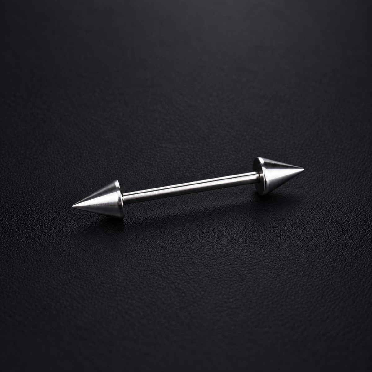 ETSY 4569315919 | IMAGE 6 | Double Spike & Chain Barbell