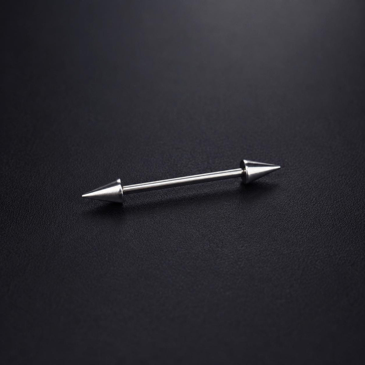 ETSY 4569315919 | IMAGE 7 | Double Spike & Chain Barbell