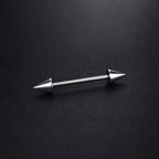 ETSY 4569315919 | IMAGE 9 | Double Spike & Chain Barbell