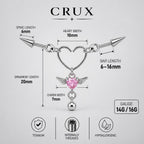 ETSY 4569316362 | IMAGE 11 | Devil Winged Heart Chain