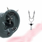 ETSY 4569316362 | IMAGE 3 | Devil Winged Heart Chain