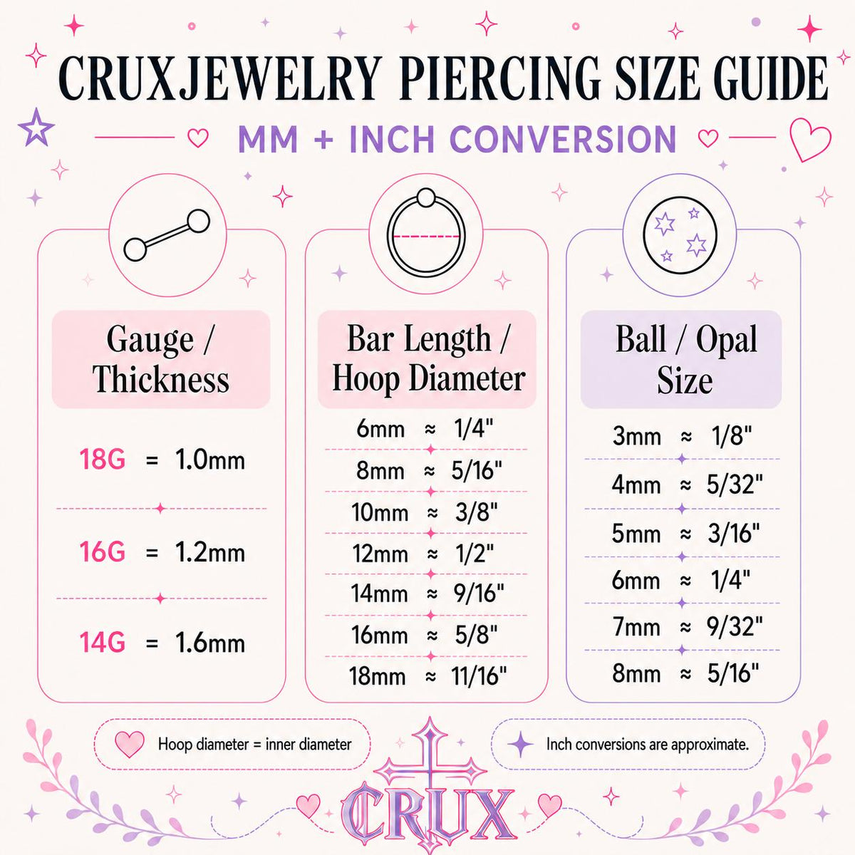 ETSY 4569325871 | IMAGE 10 | Trillion Crystal & Spike Barbell