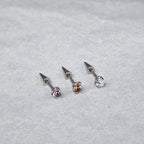 ETSY 4569330607 | IMAGE 3 | Dragon Claw Orb & Spike Barbell