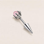 ETSY 4569330607 | IMAGE 8 | Dragon Claw Orb & Spike Barbell