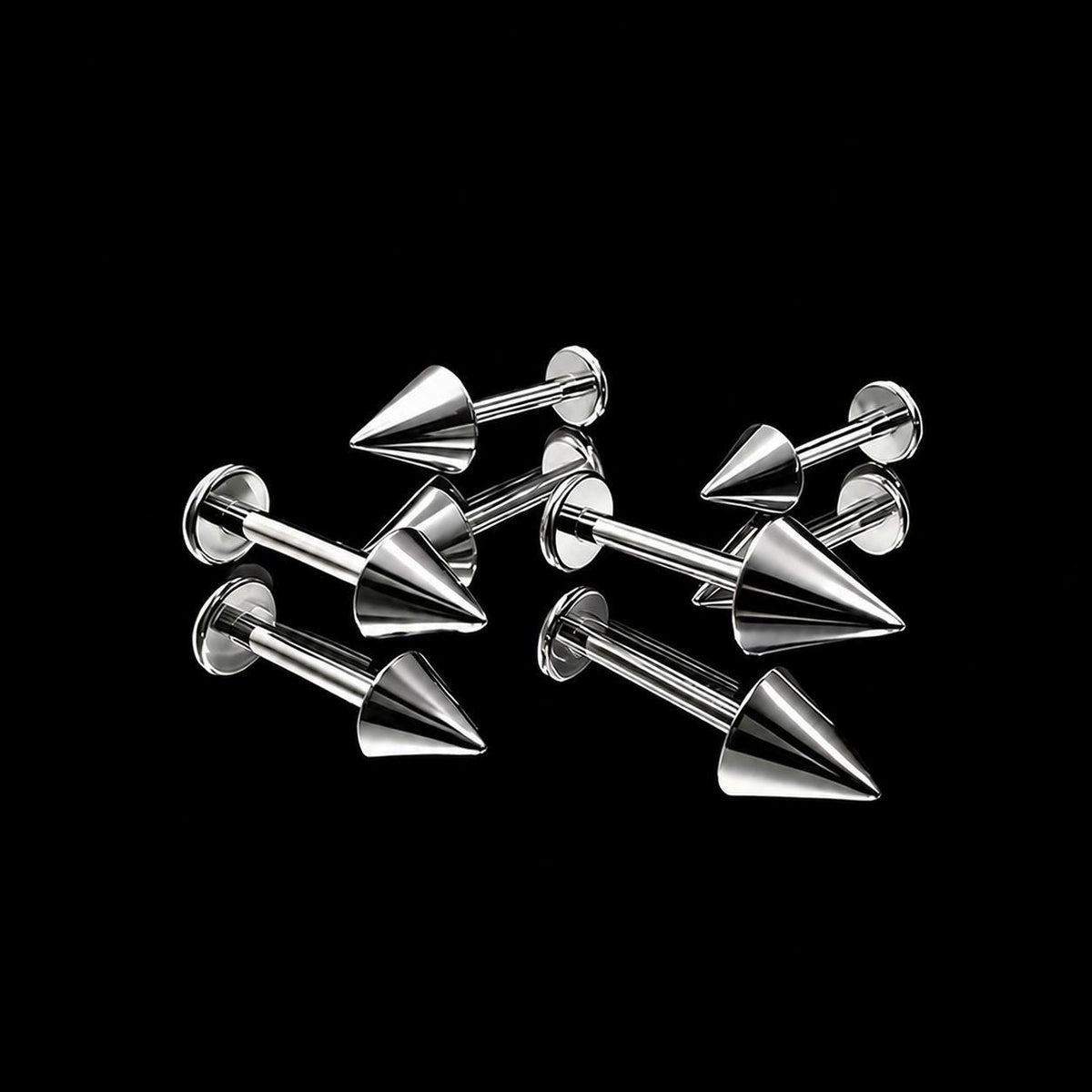 Colorful Spike Stud detail 7