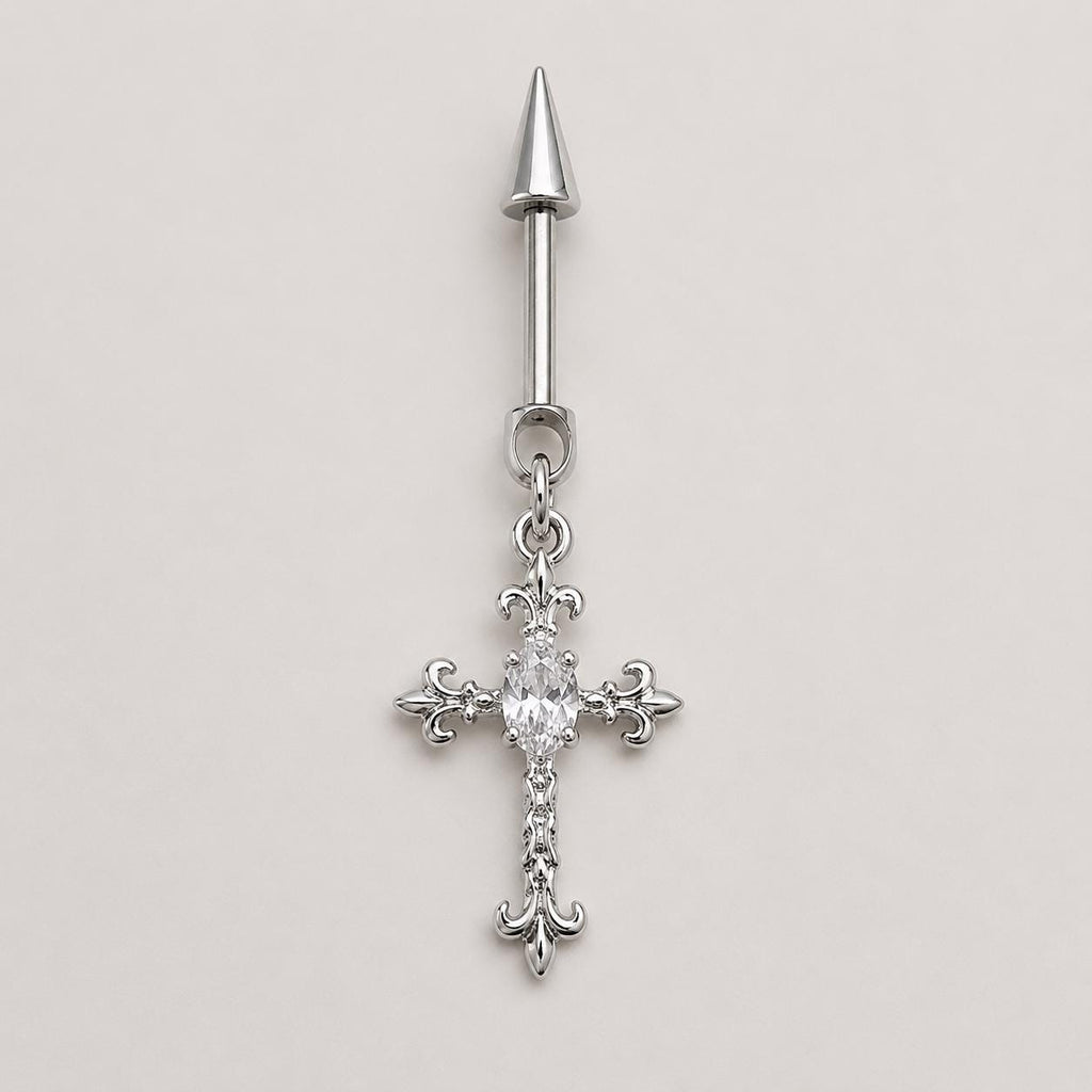 ETSY 4569337374 | IMAGE 10 | Gothic CZ Cross Dangle