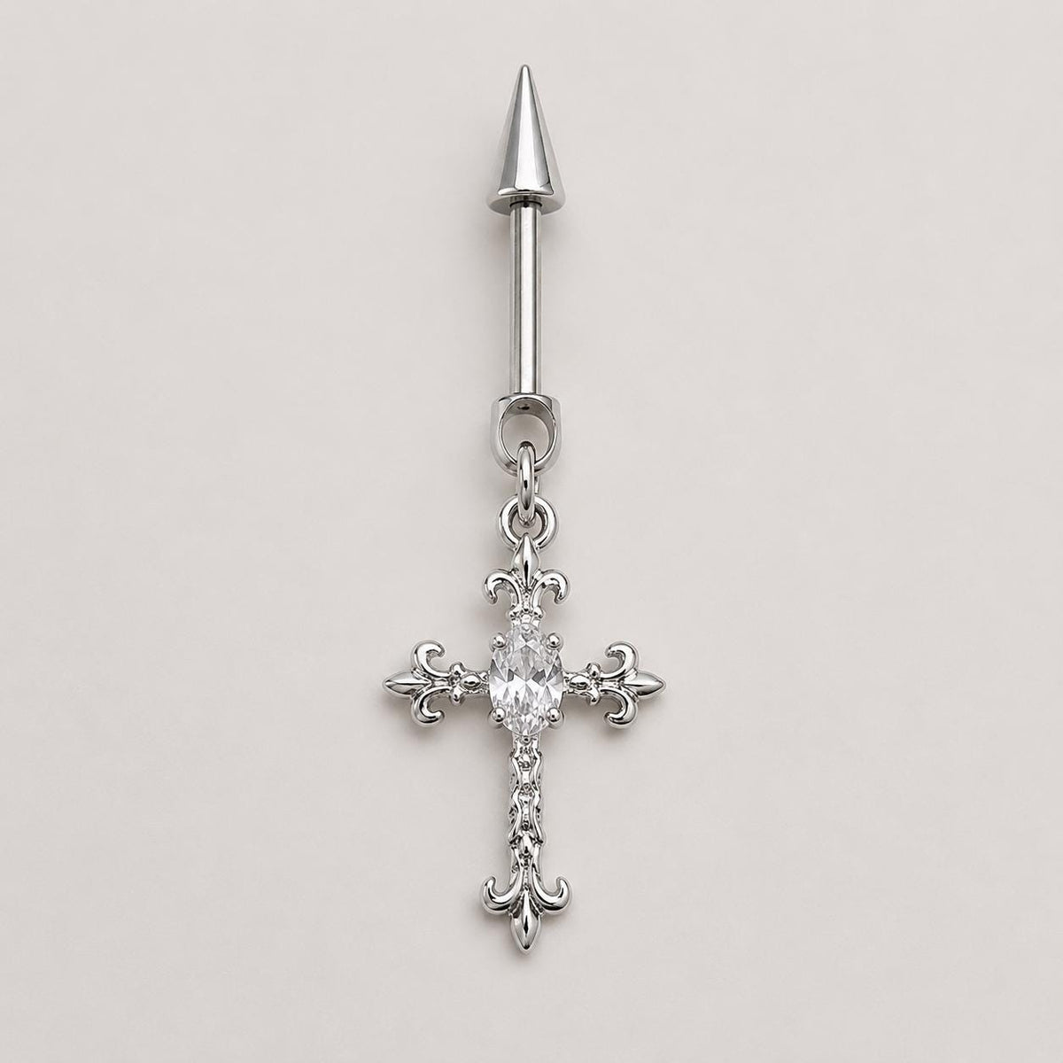 ETSY 4569337374 | IMAGE 10 | Gothic CZ Cross Dangle