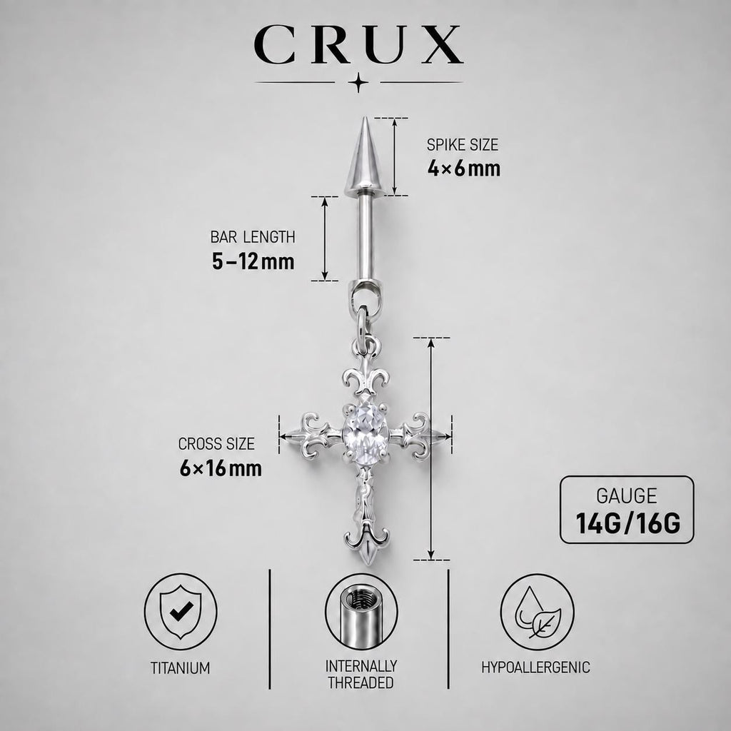 ETSY 4569337374 | IMAGE 11 | Gothic CZ Cross Dangle
