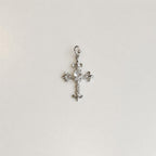 ETSY 4569337374 | IMAGE 5 | Gothic CZ Cross Dangle
