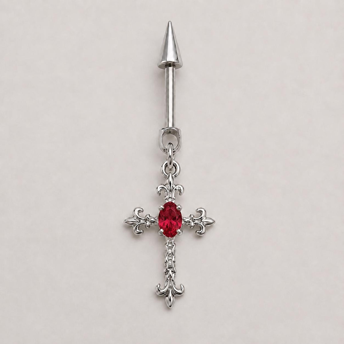 ETSY 4569337374 | IMAGE 7 | Gothic CZ Cross Dangle